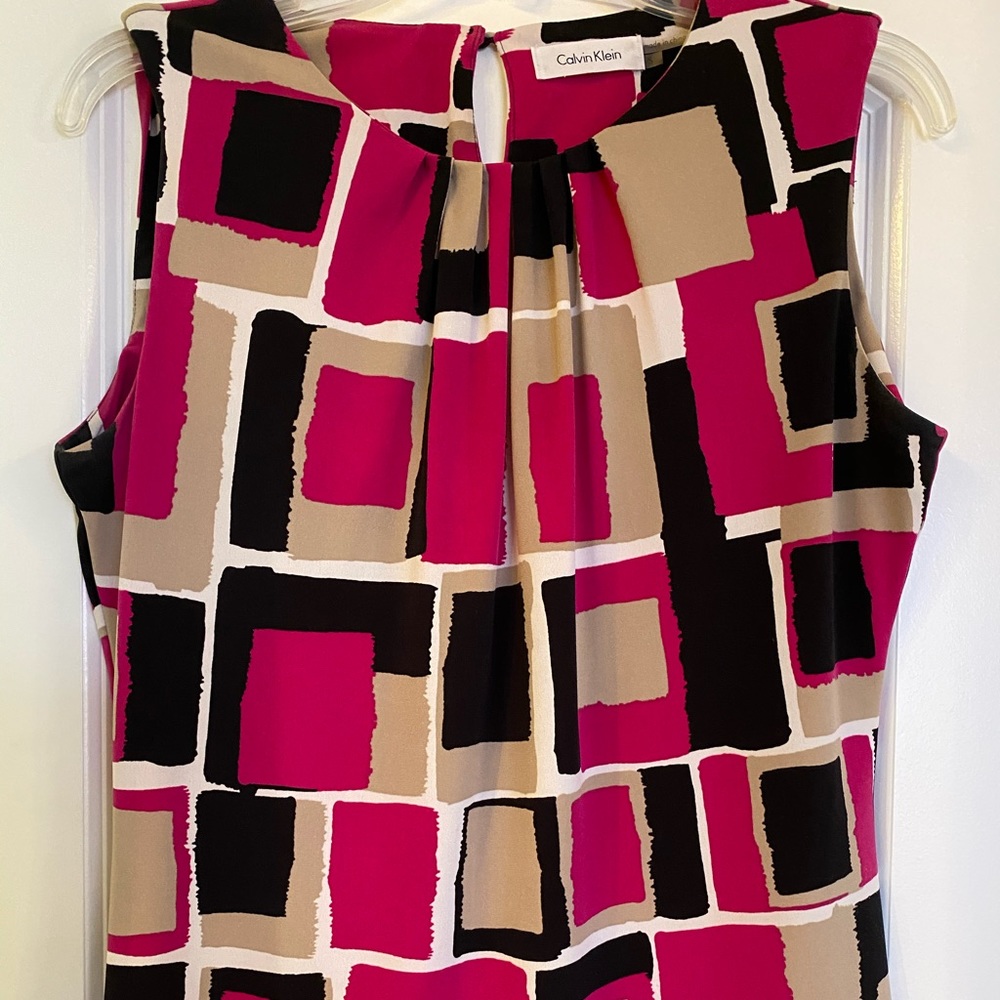 Calvin Klein sleeveless shell